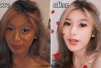 Efek IG Muka Hitam Jadi Putih Efek IG Muka Hitam Jadi Putih