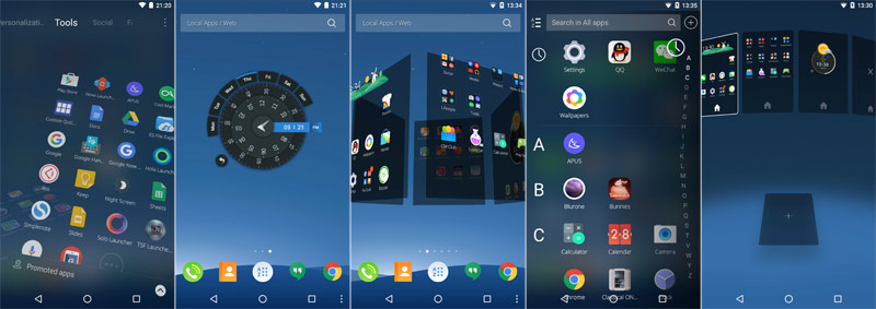 CM Launcher 3D 5.0 iPhone Android