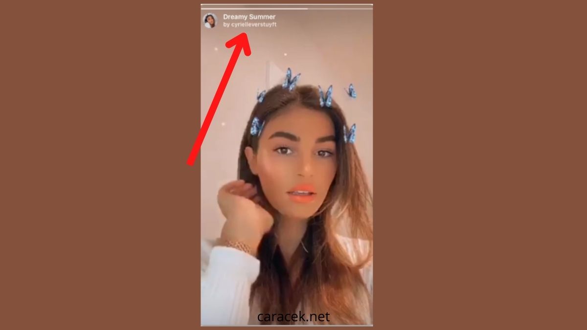 Cara Menghilangkan Nama Filter di Instagram Story