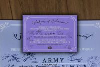 Cara Mendapatkan Sertifikat ARMY BTS Resmi Terbaru 2022