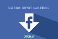 Cara Download Video Di Facebook