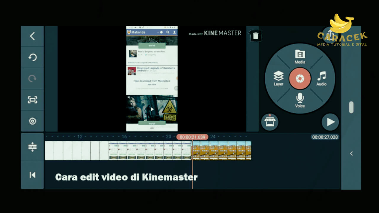 Cara Edit Video di Kinemaster 