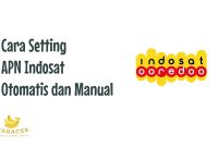 Cara Setting APN Indosat