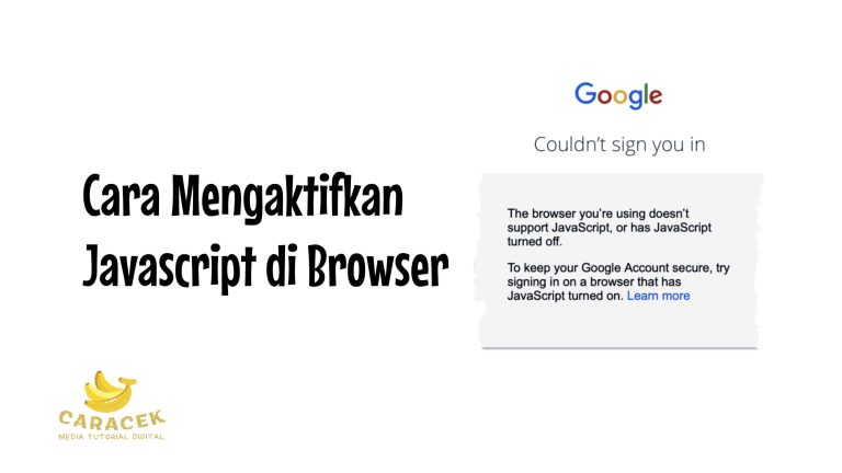 cara mengaktifkan javascript di android: panduan... Cara Mengaktifkan Javascript di Browser dan Risikonya - Caracek