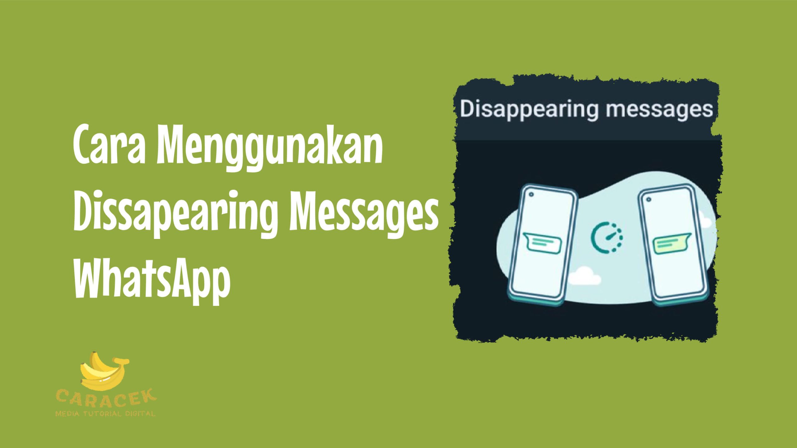 Dissapearing messages WhatsApp
