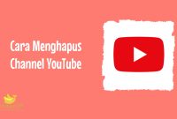 Menghapus Channel YouTube