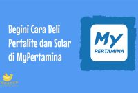 Cara Beli Pertalite dan Solar di MyPertamina
