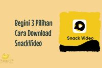Cara Download SnackVideo