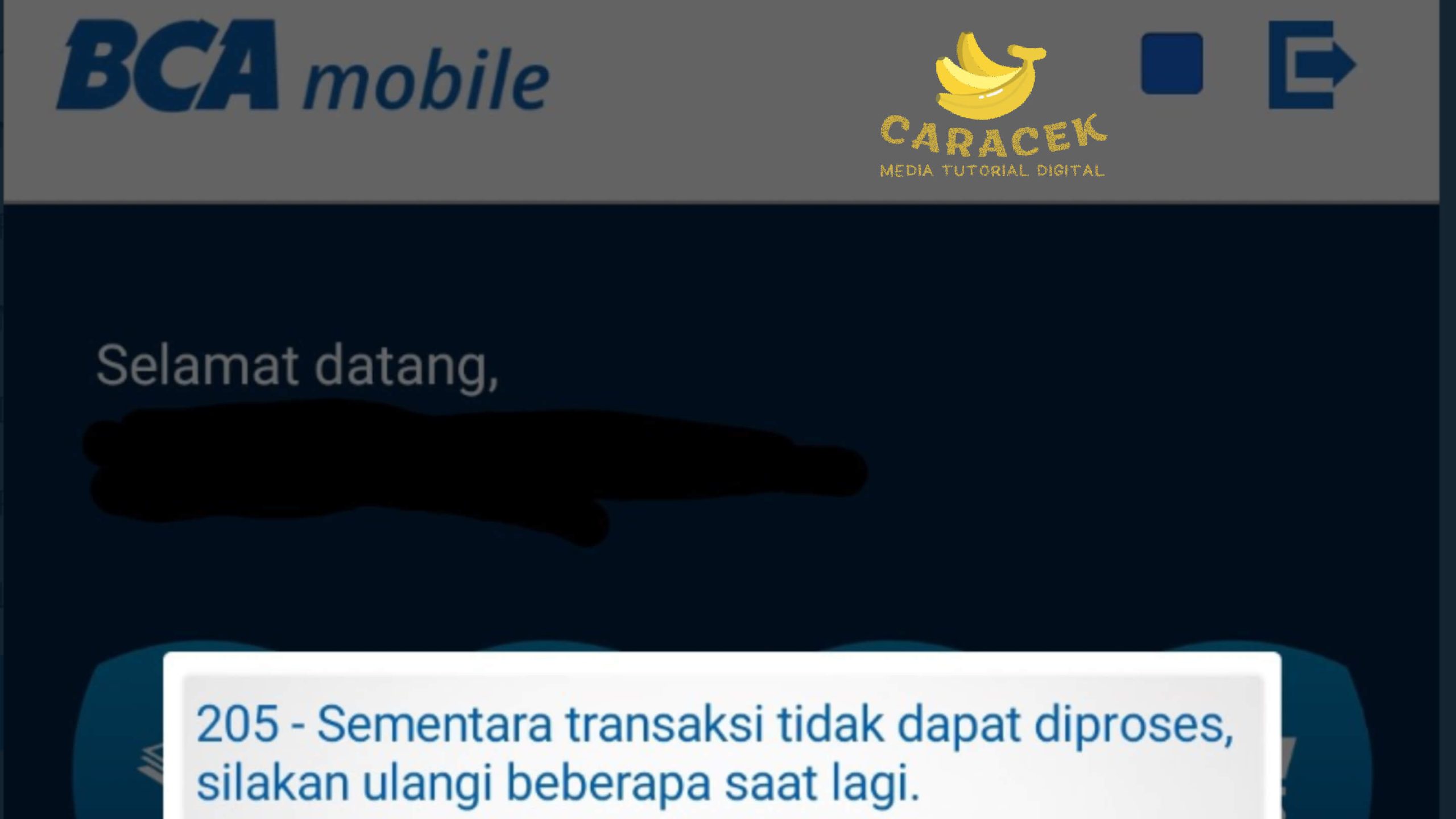 BCA Mobile Tidak Bisa Cek Saldo