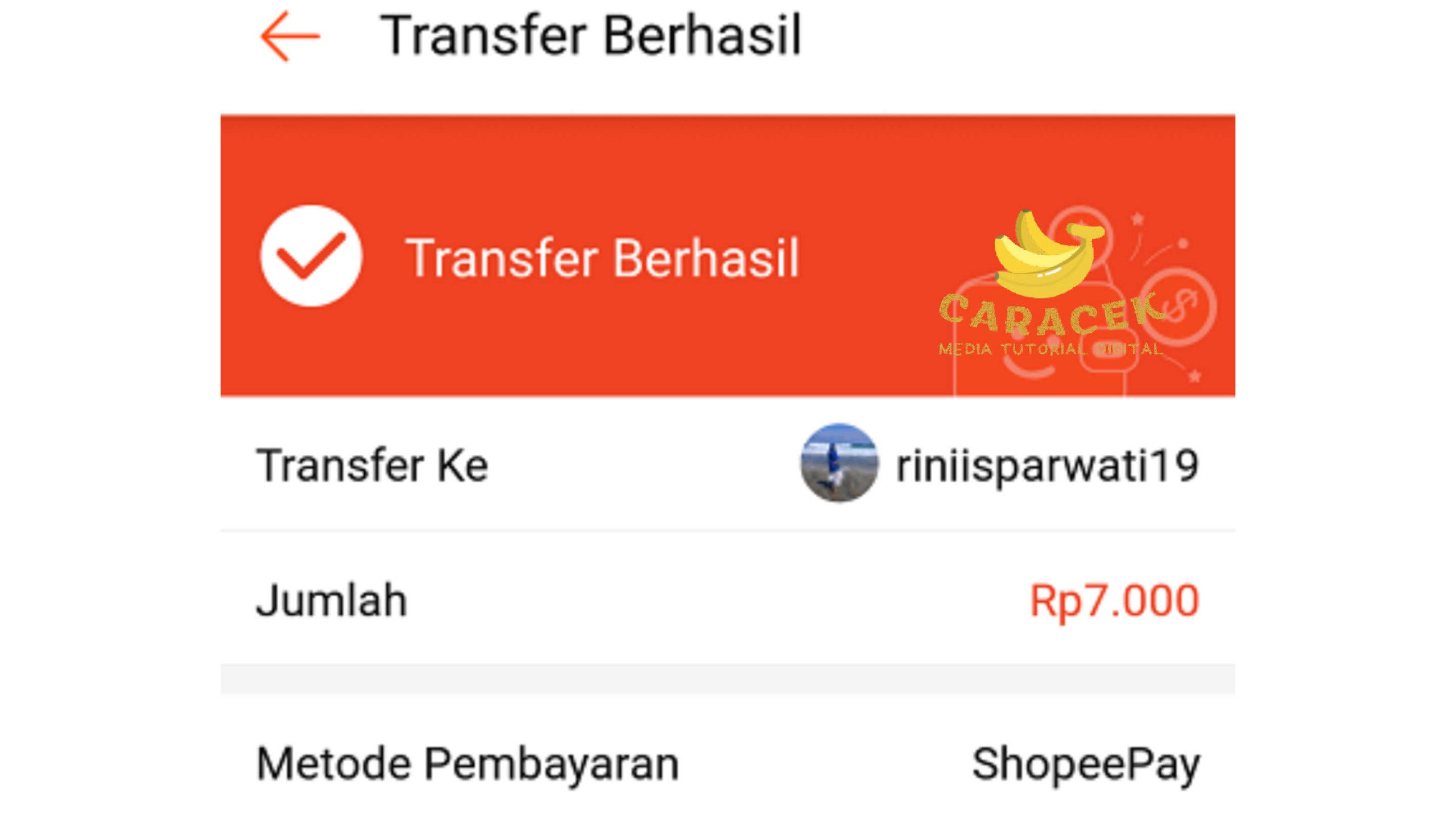 Transfer ShopeePay