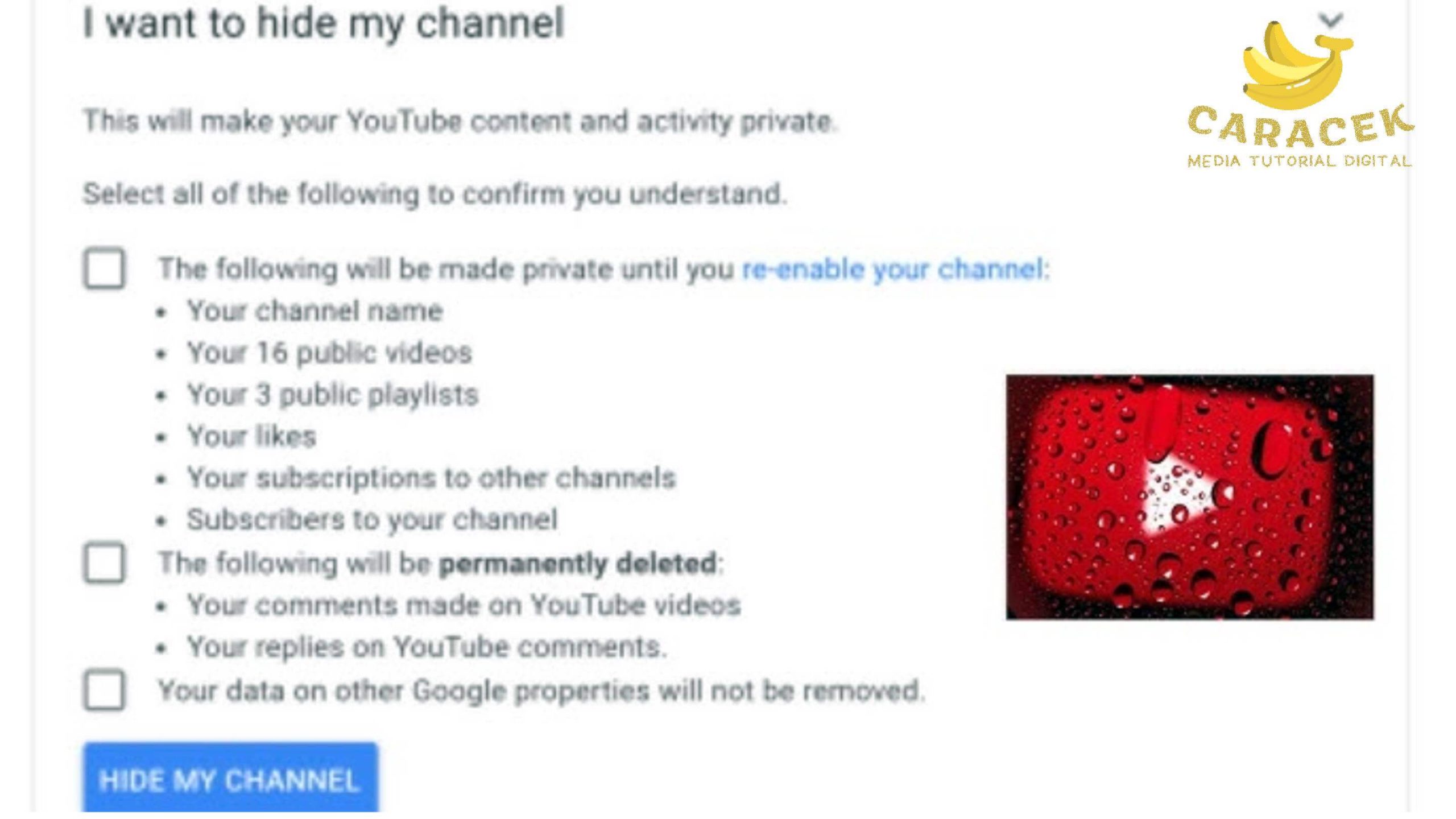 Cara Mengaktifkan YouTube Kembali Setelah Disembunyikan