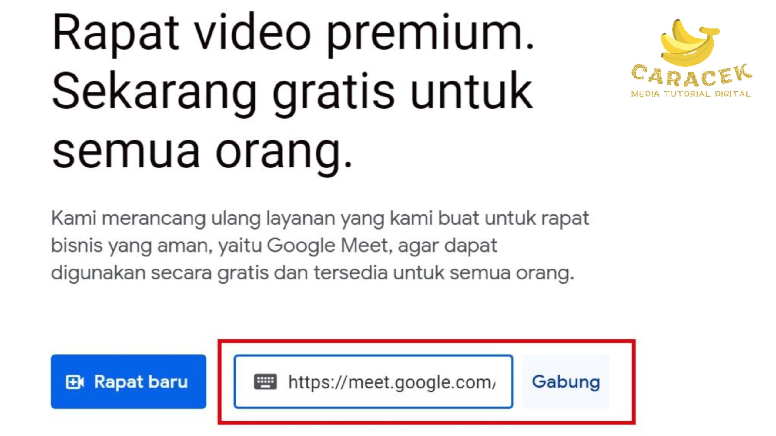 Tips Penggunaan Google Meet