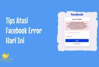 Facebook Error Hari Ini