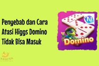 Higgs Domino Tidak Bisa Masuk