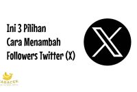 Cara Menambah Followers Twitter