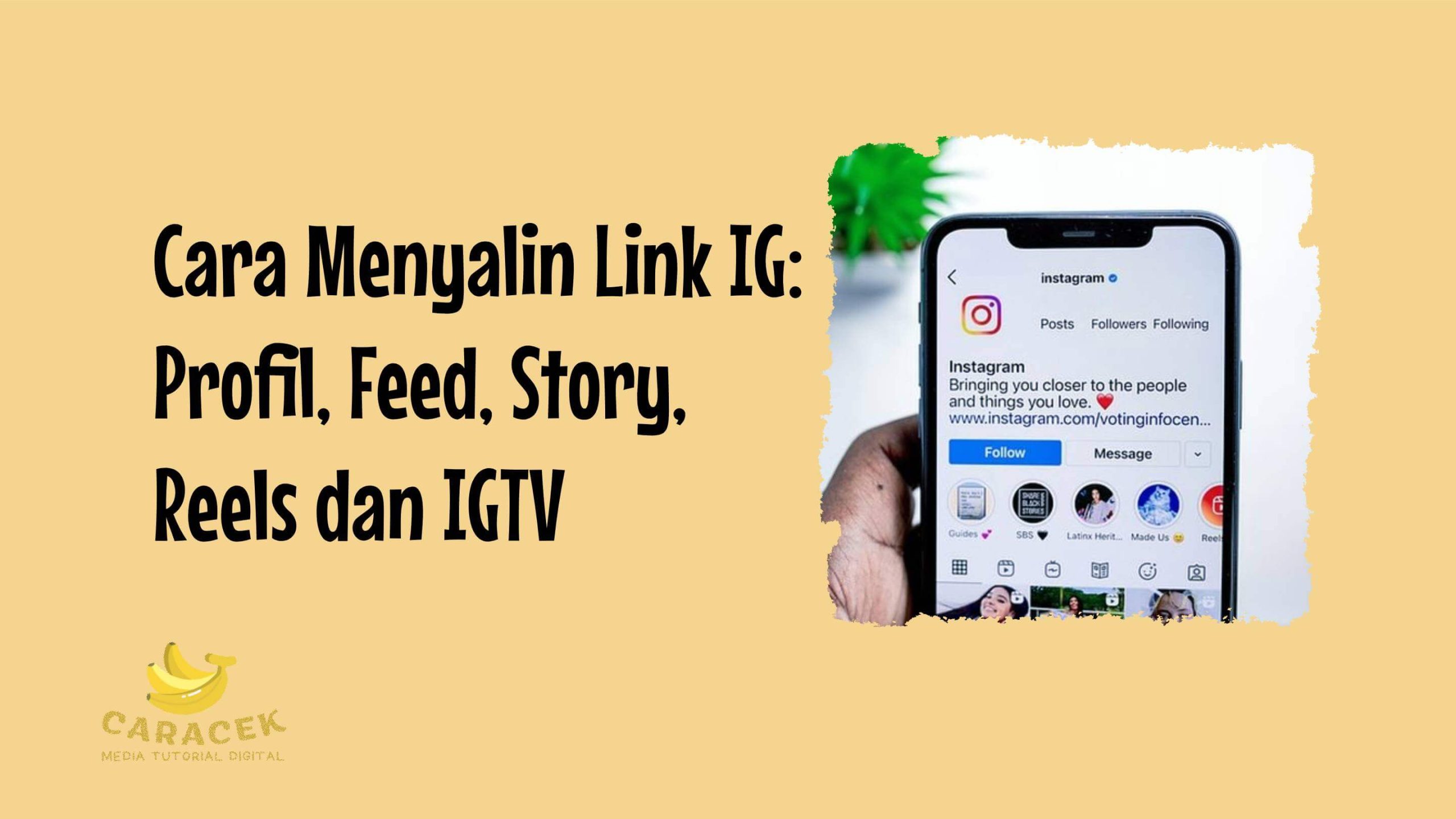 Cara Menyalin Link IG