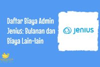 Biaya Admin Jenius