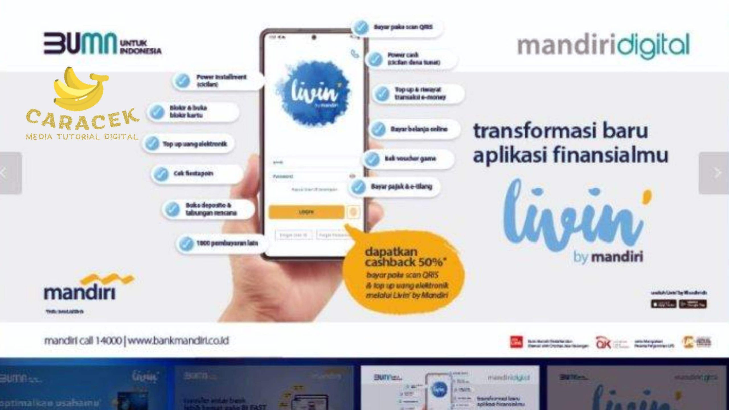 Cara Bayar PLN Non Taglis Mandiri Online