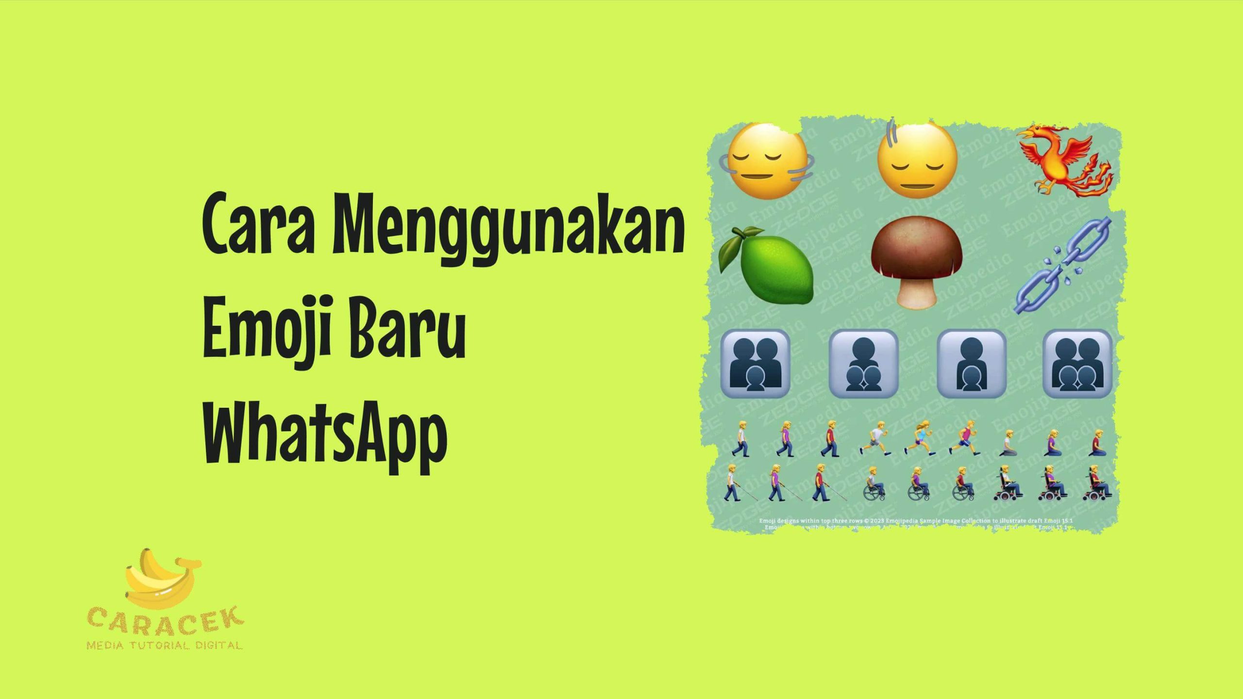 Emoji Baru WhatsApp