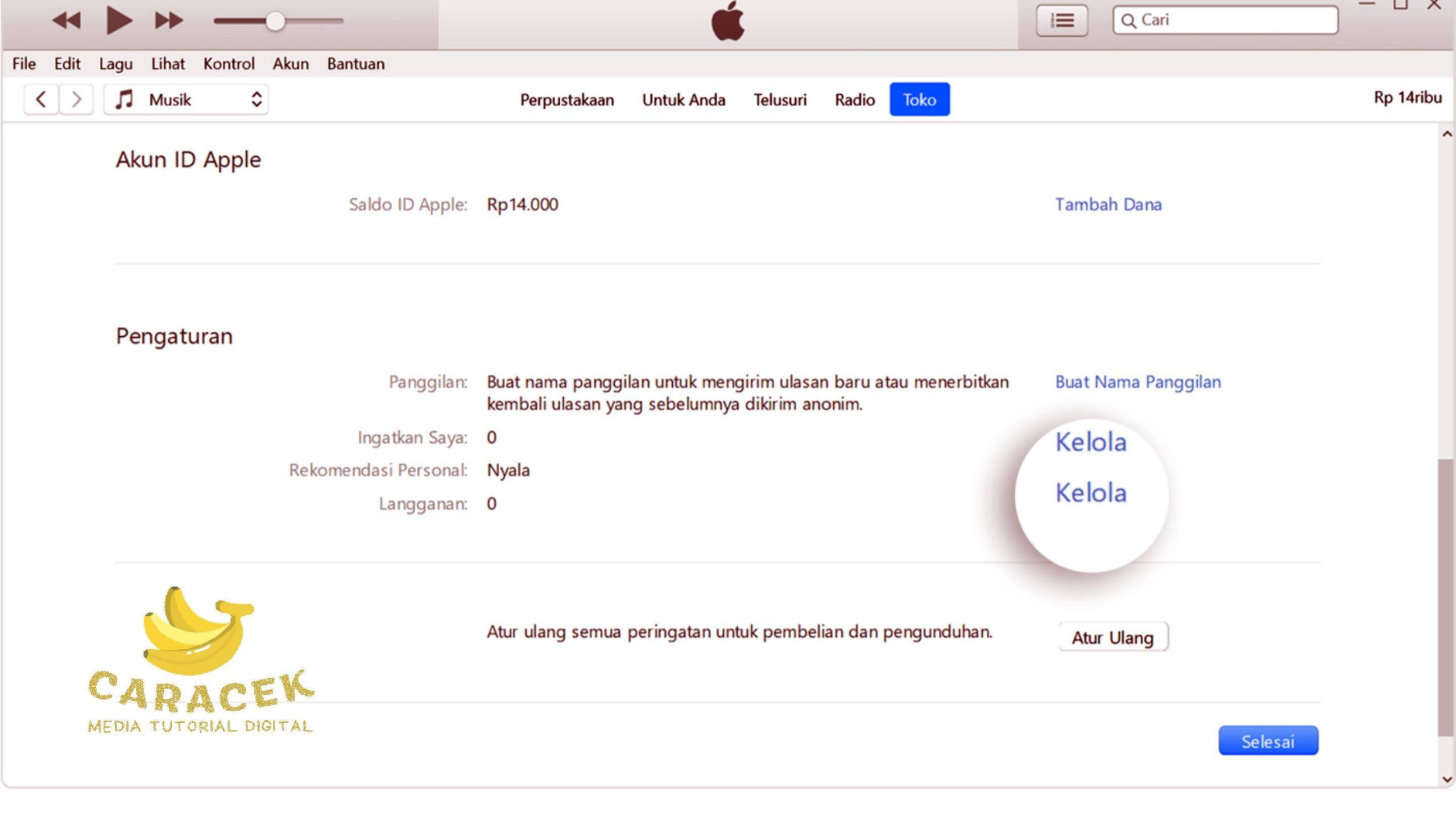 Cara Berhenti Langganan Apple Music