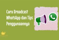 Cara Broadcast WhatsApp