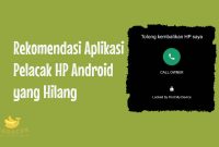 Aplikasi Pelacak HP Android yang Hilang