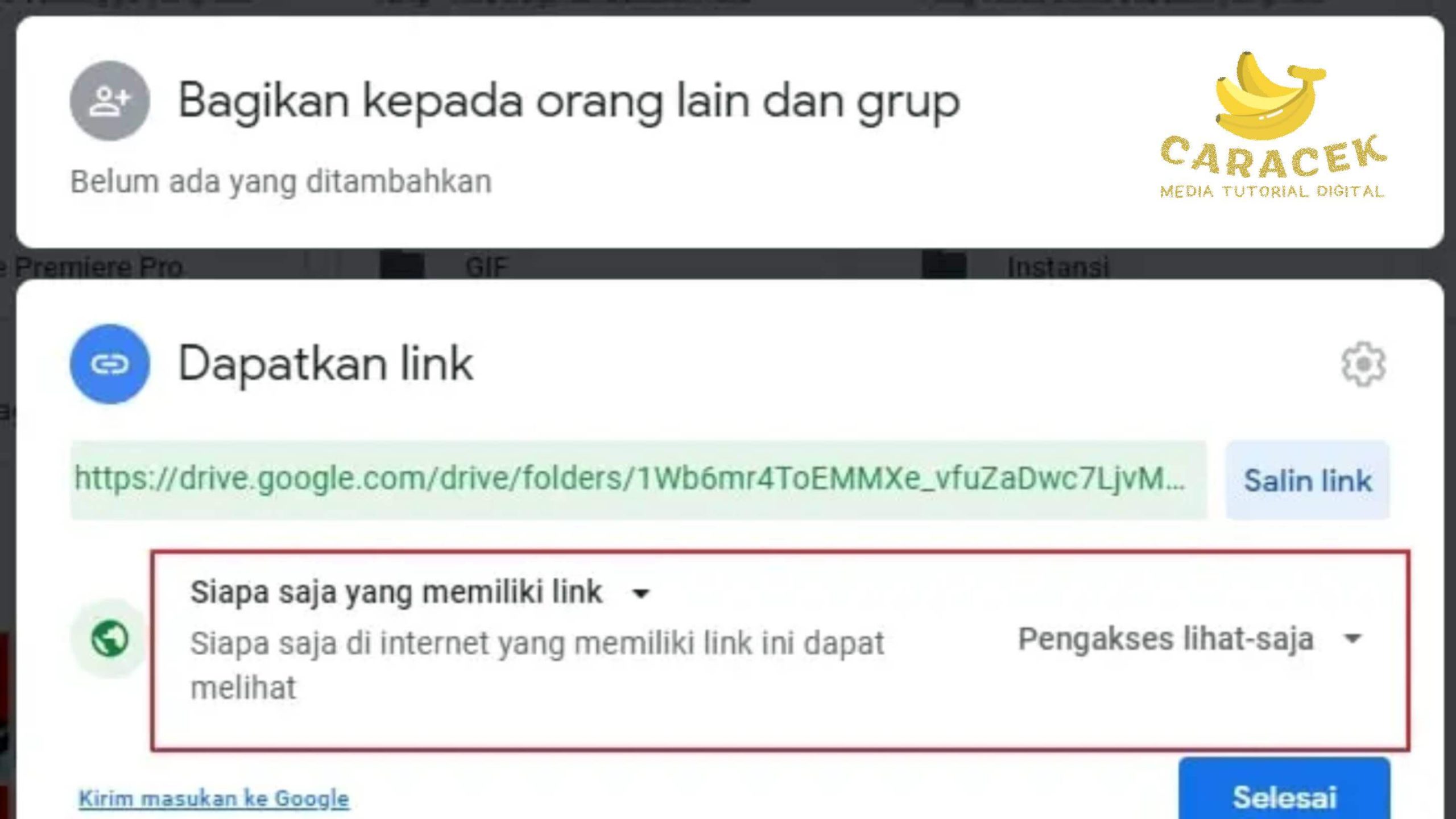 Cara Membuat dan Membagikan Link Google Drive