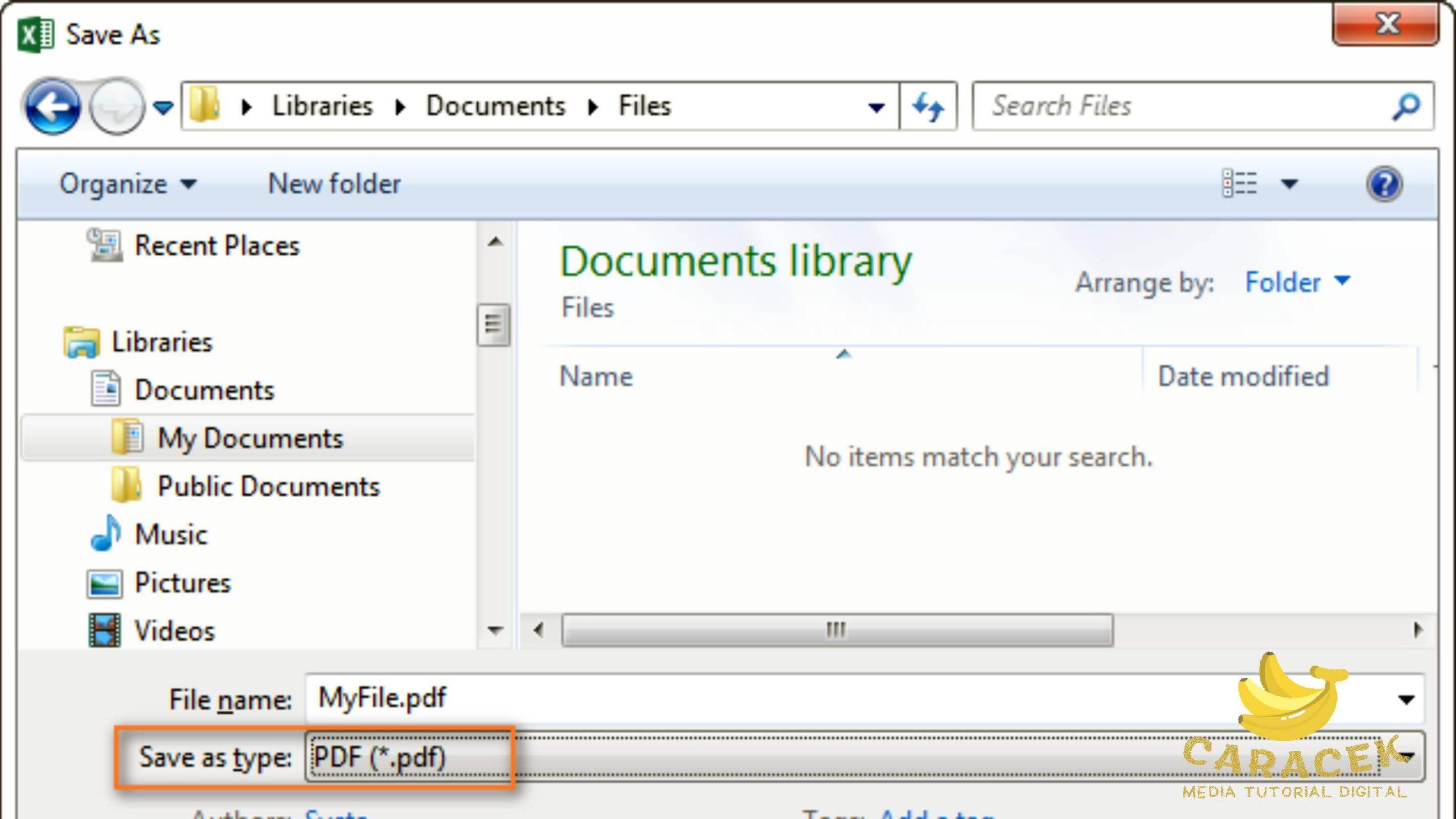 Cara Mengubah File Excel Menjadi PDF