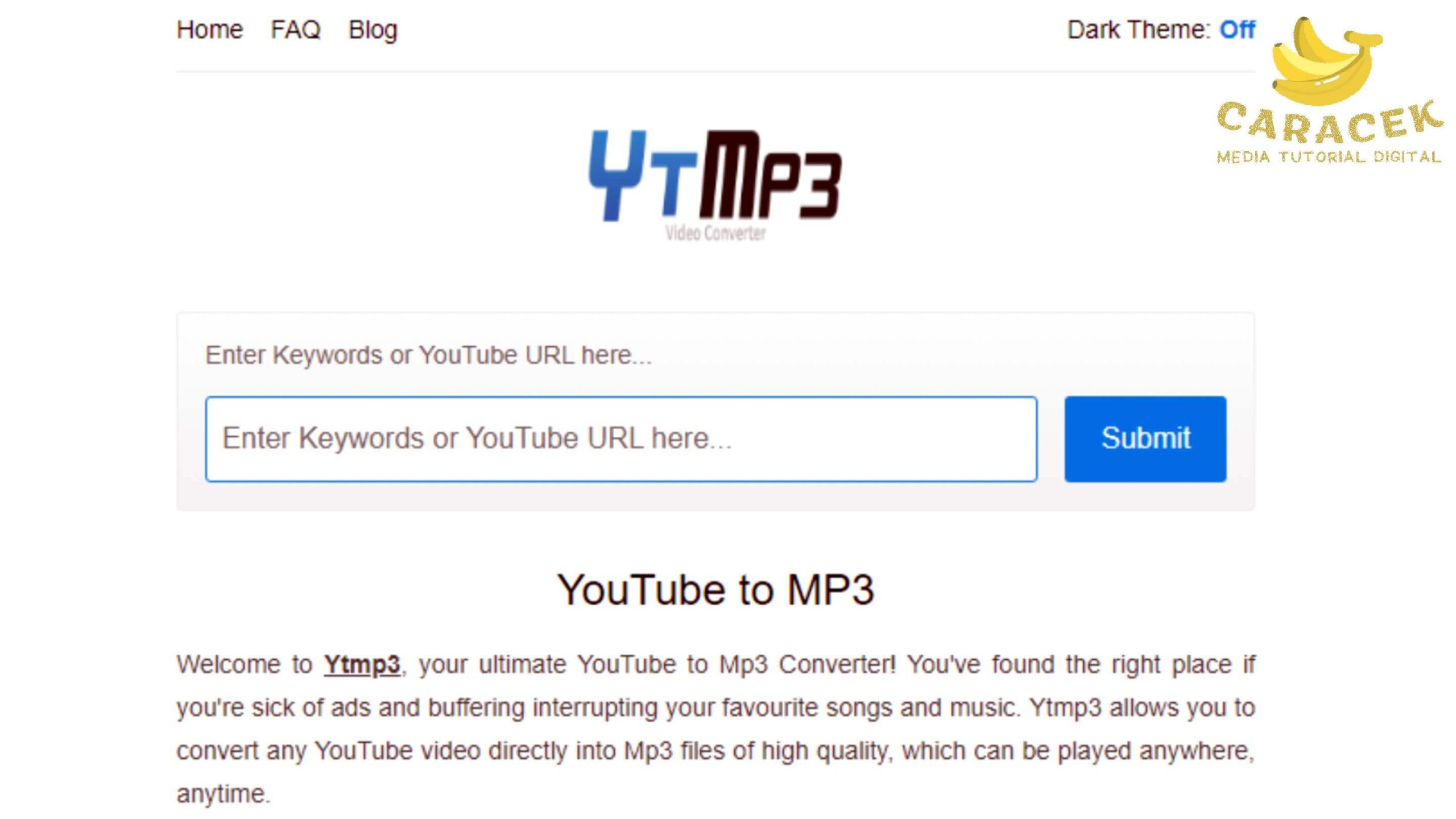 Download Lagu MP3 dari YouTube