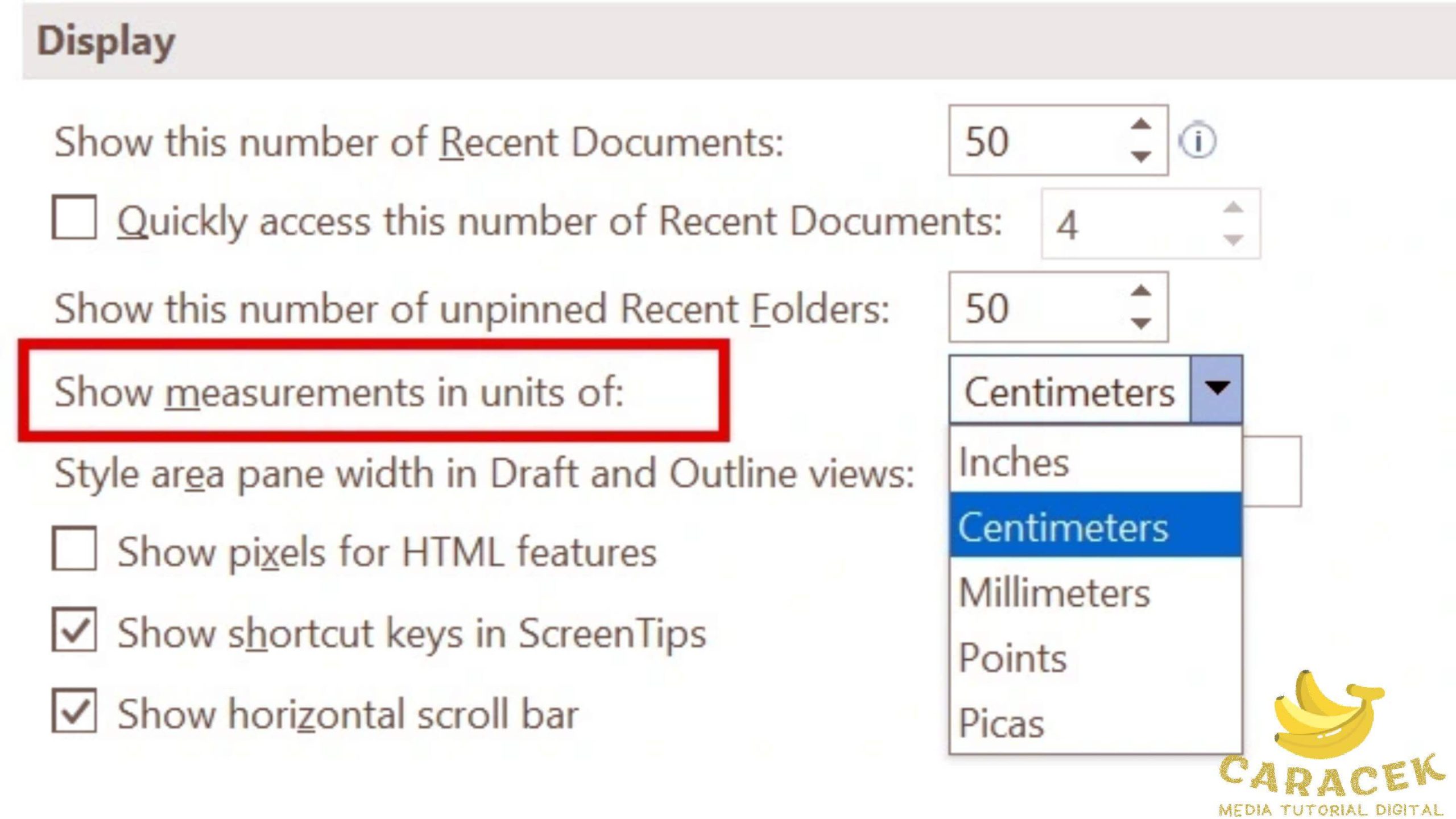 Cara Memunculkan Ruler di Word