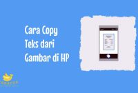 Cara Copy Teks dari Gambar Cara Copy Teks dari Gambar